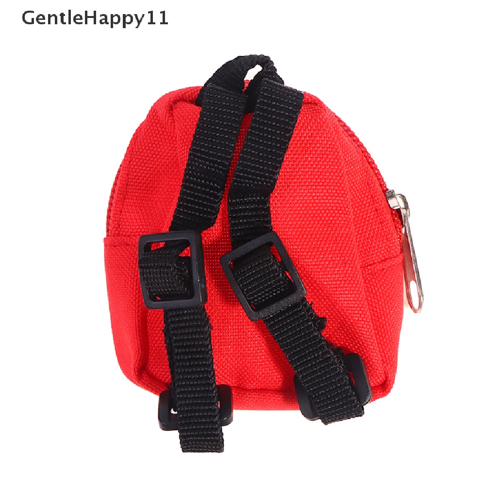 Gentlehappy Mainan Miniatur Tas Ransel Sekolah Untuk Dekorasi Rumah Boneka 1 / 6