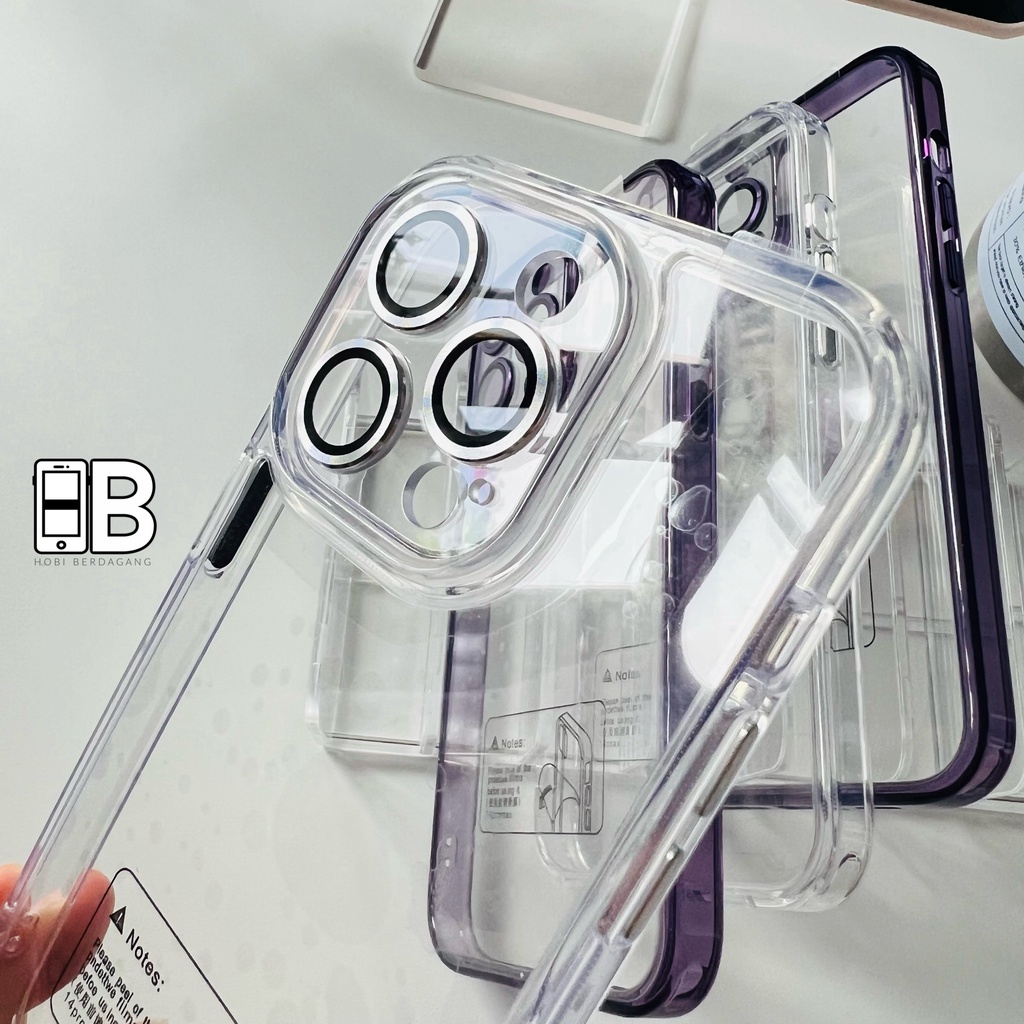 Ultra Impact SQUARE EDGE Metal Lens Protection Case iPhone 11 12 13 14 PRO MAX