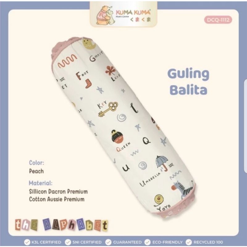 Kuma Guling Balita DCQ1112K / Guling Anak / Guling Kuma