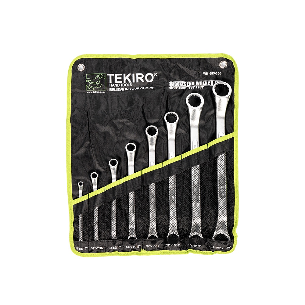 TEKIRO KUNCI RING SET 8 PCS SAE