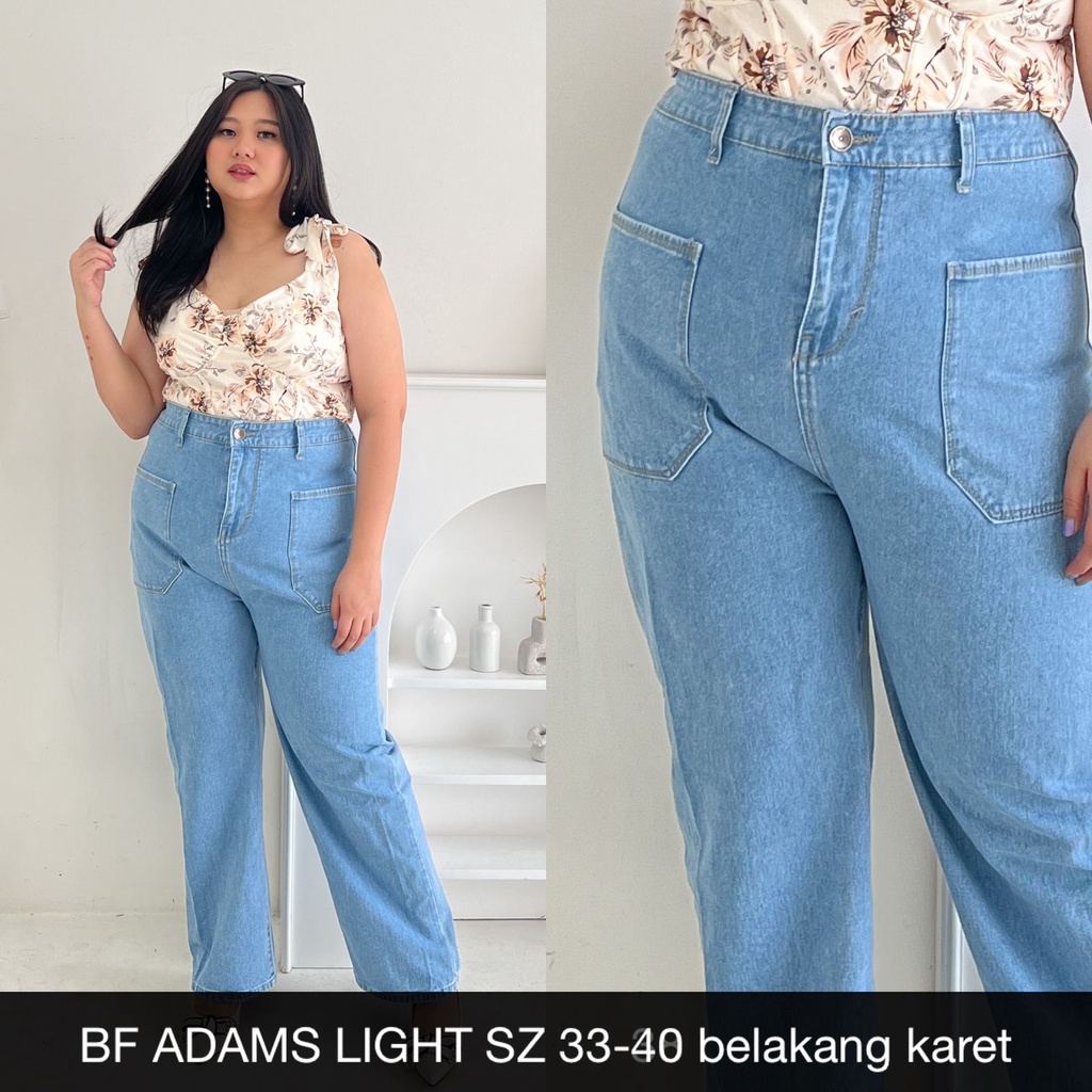 CELANA JEANS WANITA BF ADAMS -SYSCLOTHIER