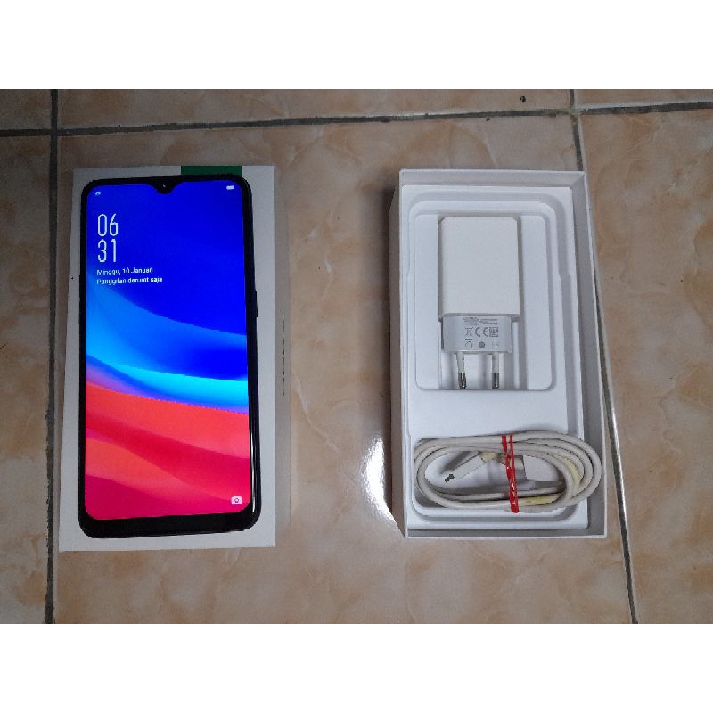 OPPO A7 RAM 4GB INTERNAL 64 GB SECOND FULLSET