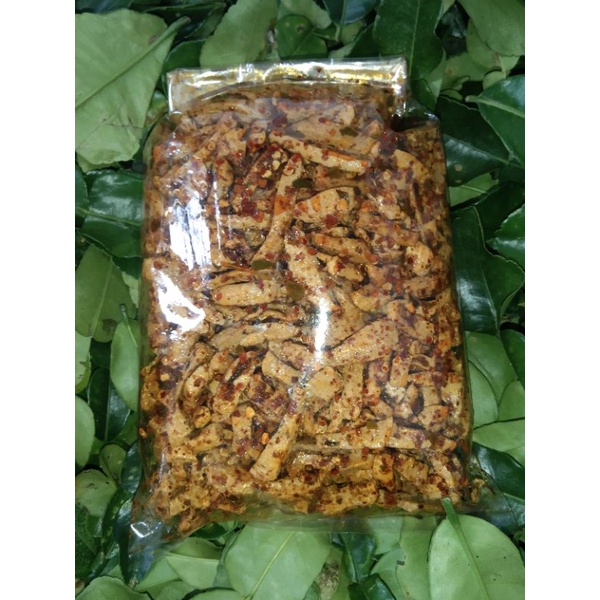 

Basreng ekstra pedas daun jeruk isi 1 kg /cemilan kekinian