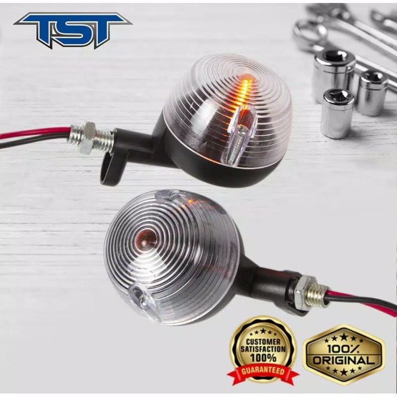 lampu sen C70 mika bening merk tst Lampu sein C70