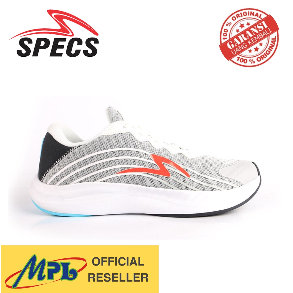 SEPATU RUNNING SPECS RUSHFREE 2 ASPHALT/HARBOR MST/FIERY CORAL 200757 ORIGINAL
