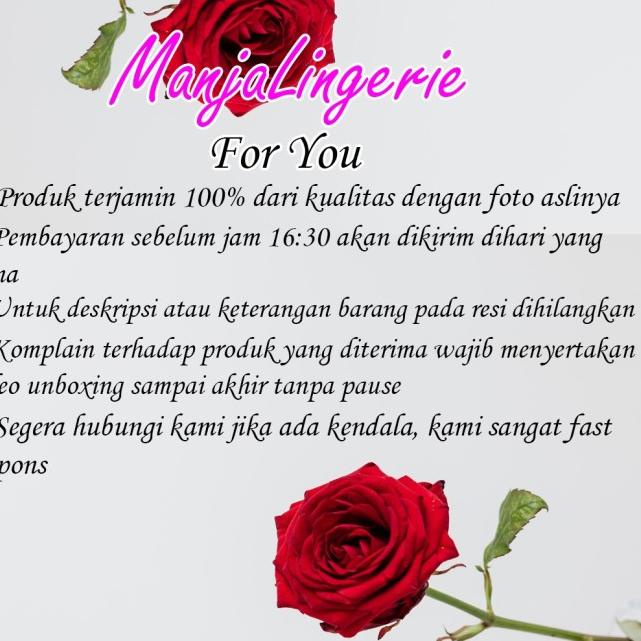 manjalingerie baju tidur - Merah