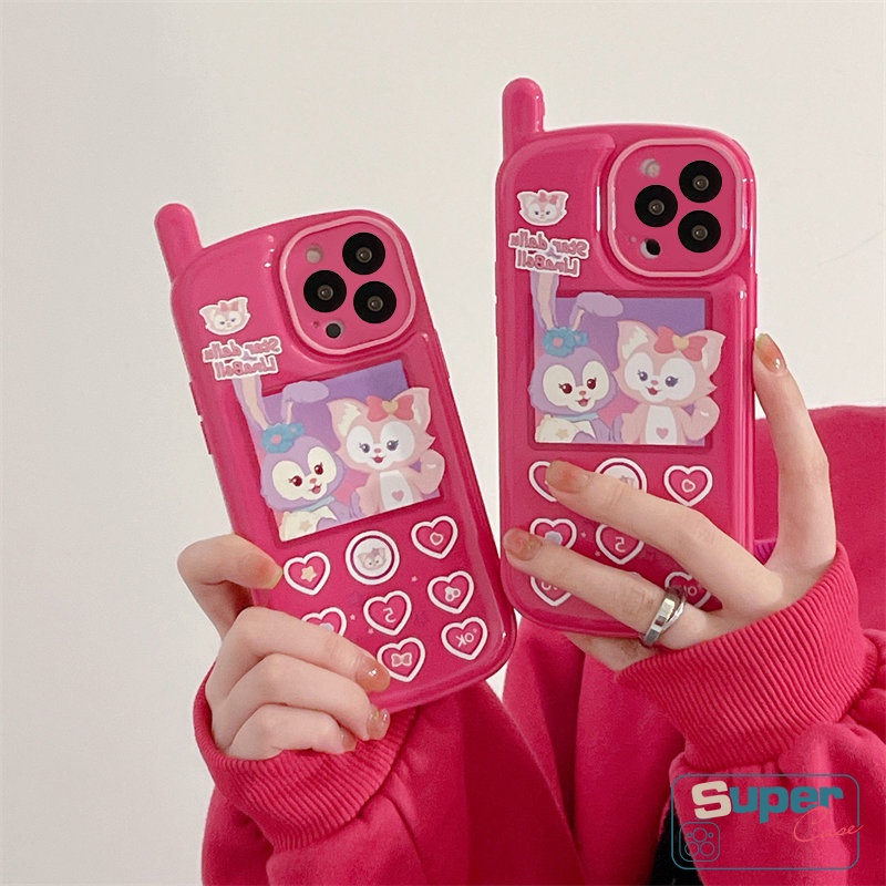 Soft Case Desain Kartun LinaBell StellaLou Gaya Retro Untuk iPhone 14 11 12 13 Pro MAX 14 7 8 Plus X XR XS MAX