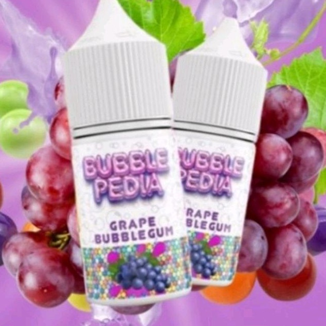 30ml grape bubble pedia 15mg bubblegum gum liquid podfriendly