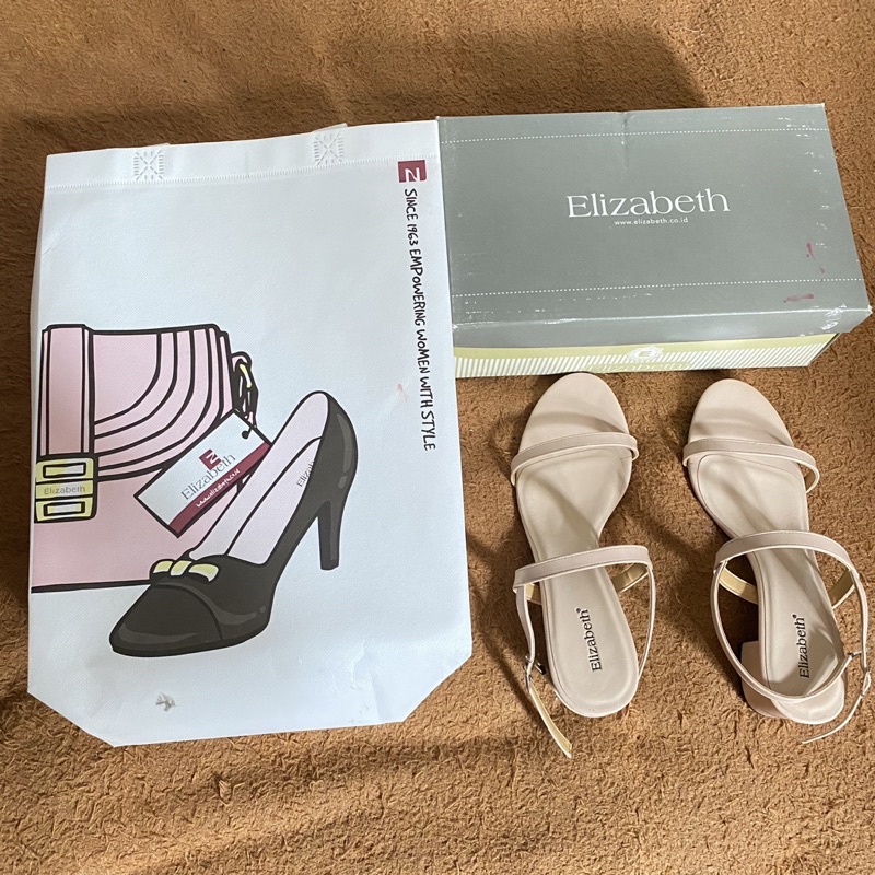 Elizabeth shoes sandal || NEW 100% ORIGINAL