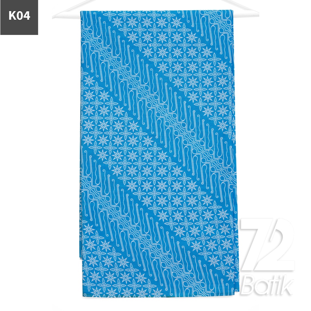 KAIN BATIK PREMIUM Bahan Katun Motif Burung Kawung Parang Warna Biru Muda 722622 CAP 72IL Jarik Jarit Samping Kebat Panjang Batik Katun Modern Premium Bahan Seragam Batik Pernikahan Kantor Keluarga Murah Kamen Jadi Batik Bali Lembaran