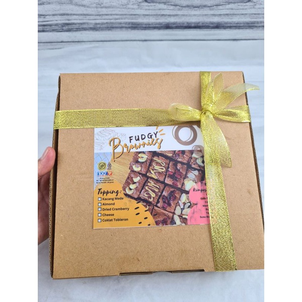 Brownies Bakar Premium | FUDGY BROWNIES