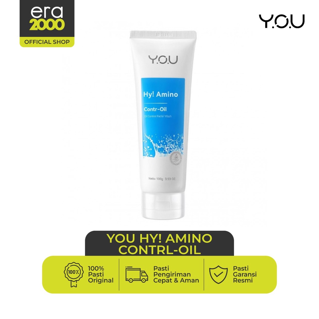 Era 2000-YOU Hy Amino Facial Wash | Oil Control Sabun Cuci Muka
