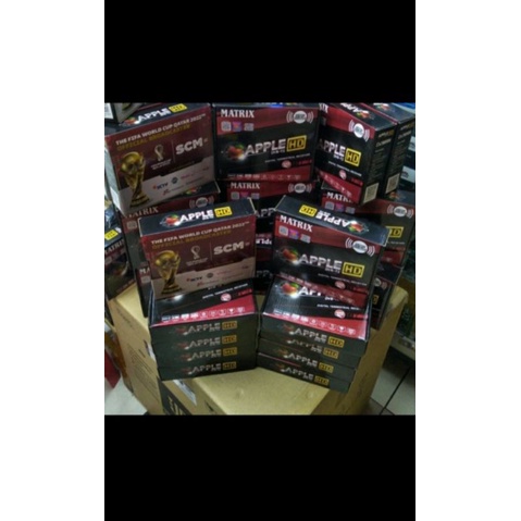 RECEIVER MATRIX SET TOP BOX TV MATRIX APPLE HD BISA YOUTUBE