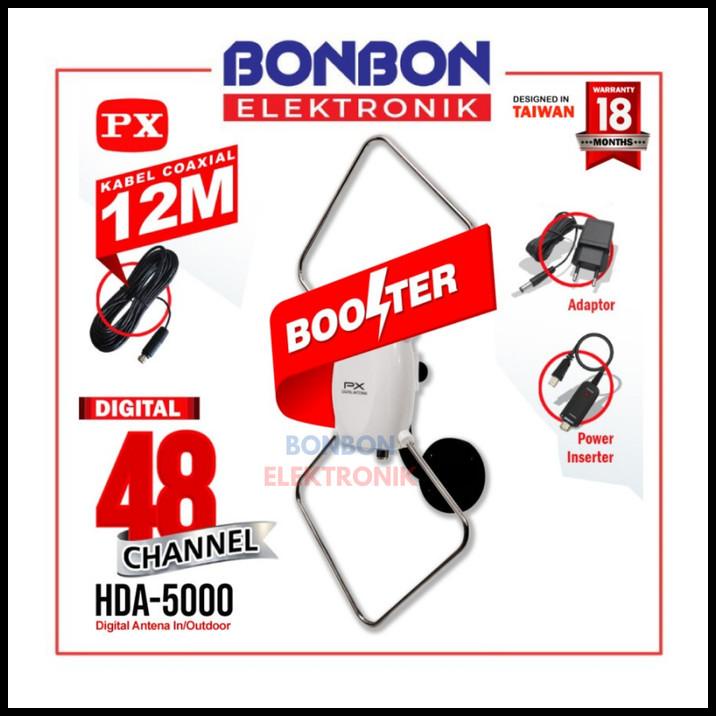 Px Antena Tv Indoor/Outdoor Antena Digital Analog Hda-5000 / Hda5000