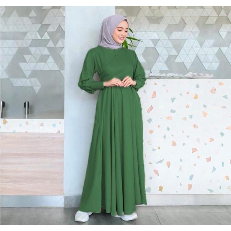 RILLO - Gamis Maxi Dress Sahna