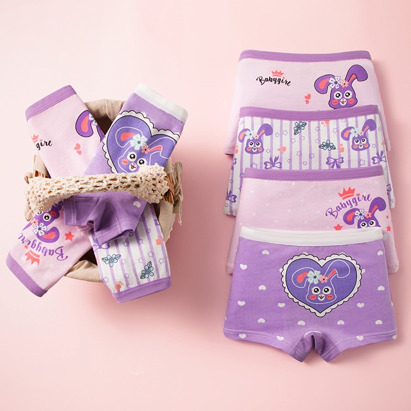 1234OS - CD Celana Dalam Anak Perempuan Bahan Katun Halus Untuk 2-12 Tahun.