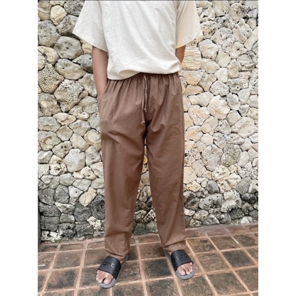 Promo Celana Panjang Linen Pria / Linen Pants/ Linen Long Pants Terlaris