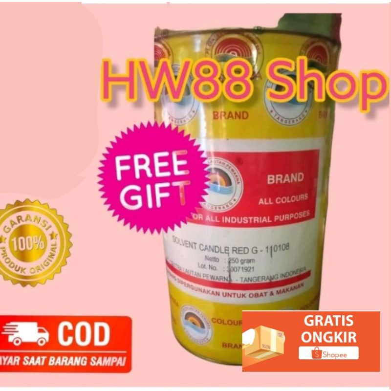 

Pewarna Minyak Berwarna Merah (Larut Minyak) (Solvent Candle Red G 110108 Oil Soluble Coloursea Brand