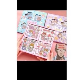 

Sticker Waterproof Sticker Momo Dapat Box Isi 100 lembar