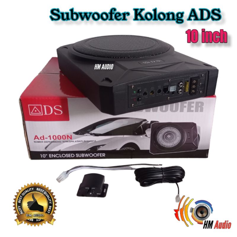 Subwoofer Kolong ADS 10 inch