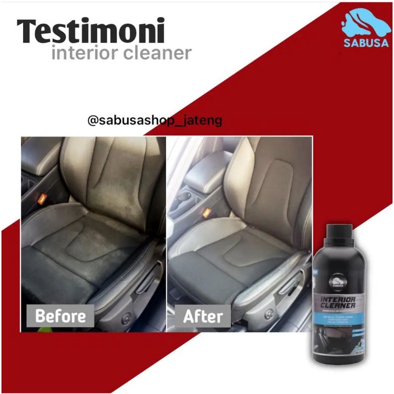 Pembersih Dashboard Plafon Jok Doortrim Interior Mobil SABUSA 500ml