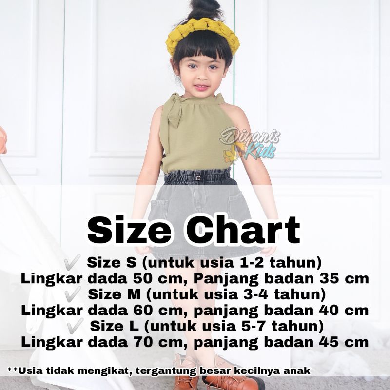 TALITA blouse baju atasan anak/bayi  perempuan 0-5 tahun