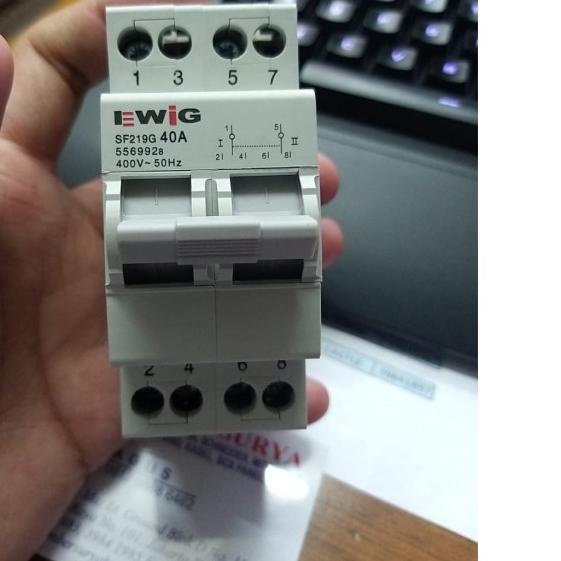 COS / Change Over Switch / Ohm saklar EWIG 2x40A