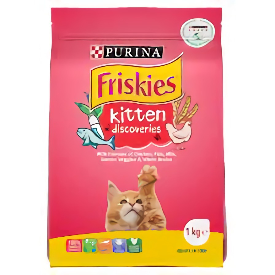 FRISKIES KITTEN DISCOVERIES 1.1kg / MAKANAN KUCING