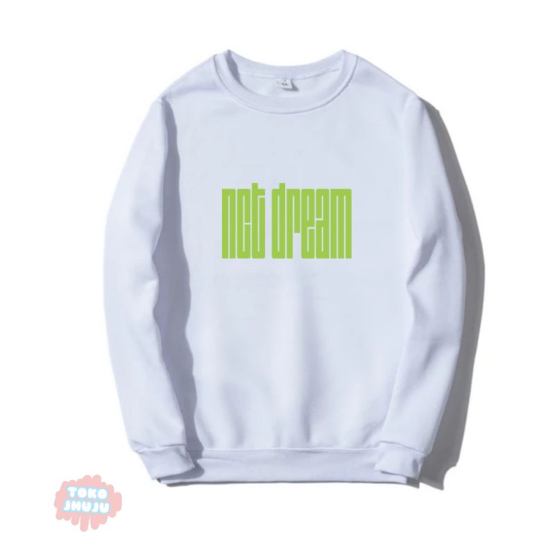 Sweater Mark NCT Dream Ijo Stabilo BESAR