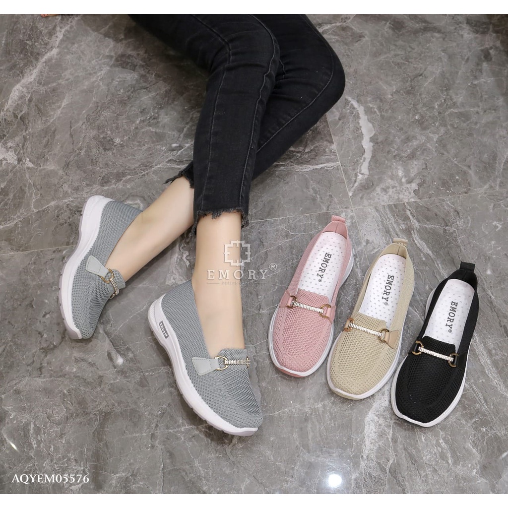 Emory Davarine Sepatu Sneaker Wanita Flat LVN#AQYEMO5576