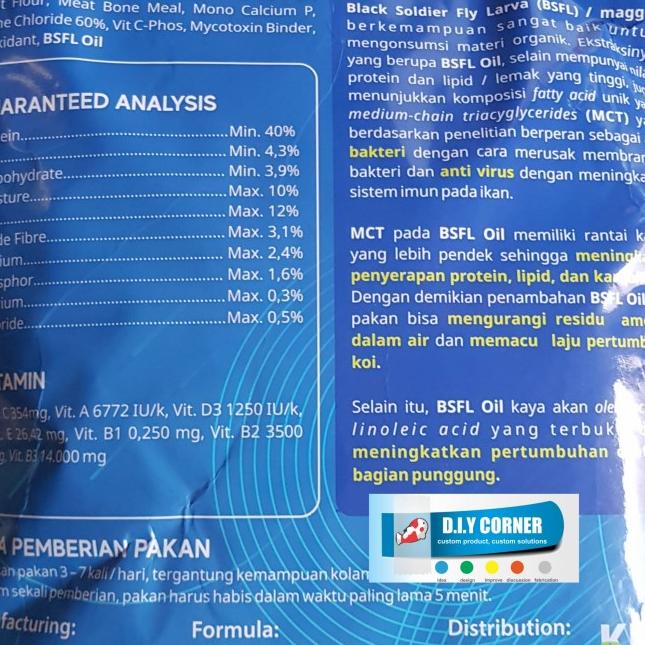 pakan koi wellgro growth 2 kg L