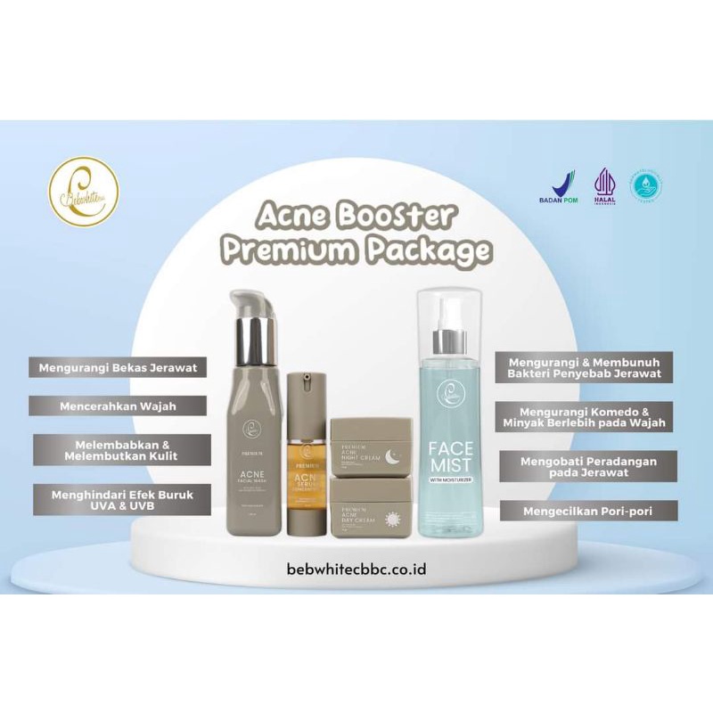 Acne Booster Premium Bebwhite C isi 5