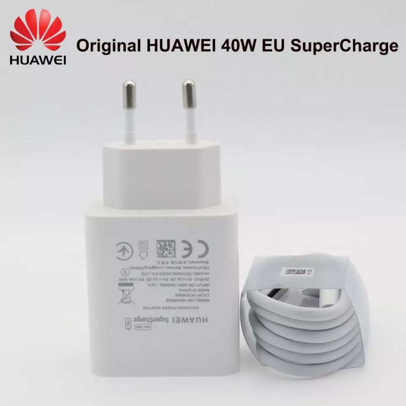 Huawei Charger Huawei 40W + Kabel 5A Super Charger Original A