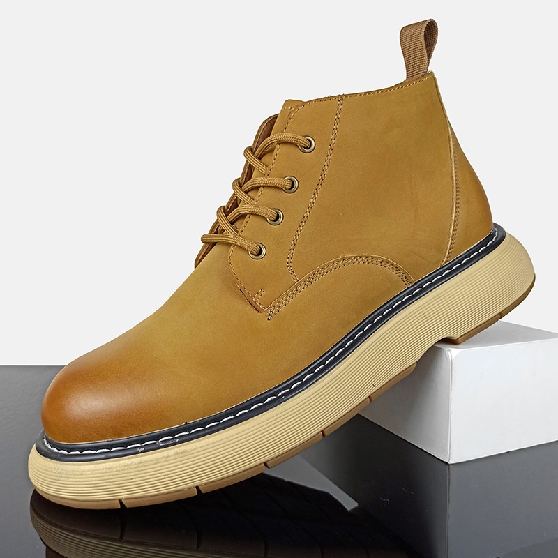 Pekerja Boots Dr. Martens Boots Pria Kulit Asli    2022  Pria Sepatu Kasual Pria sepatu Low Top