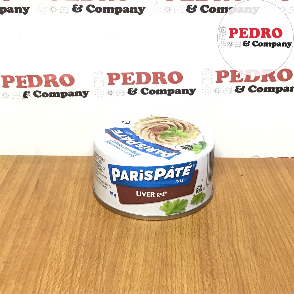 

Parispate liver paste pate 78 gram import duck liver