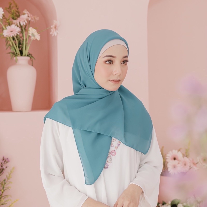 HIJAB BELLA SQUARE SEGIEMPAT POTTON