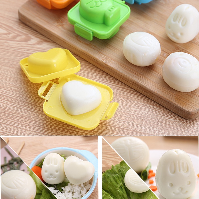 Cetakan Telur Rebus Dan Cetakan Nasi Bentuk Lucu Cetakan Mold Bentuk Lucu Cetakan Bento Aneka Bentuk Food Mold Bento, Cetakan Nasi Telor Telur bekal bekel anak sekolah murah bentuk hewan kartun egg mold Cetakan Nasi / Sushi / Telur Rebus Diy Bentuk Kartun