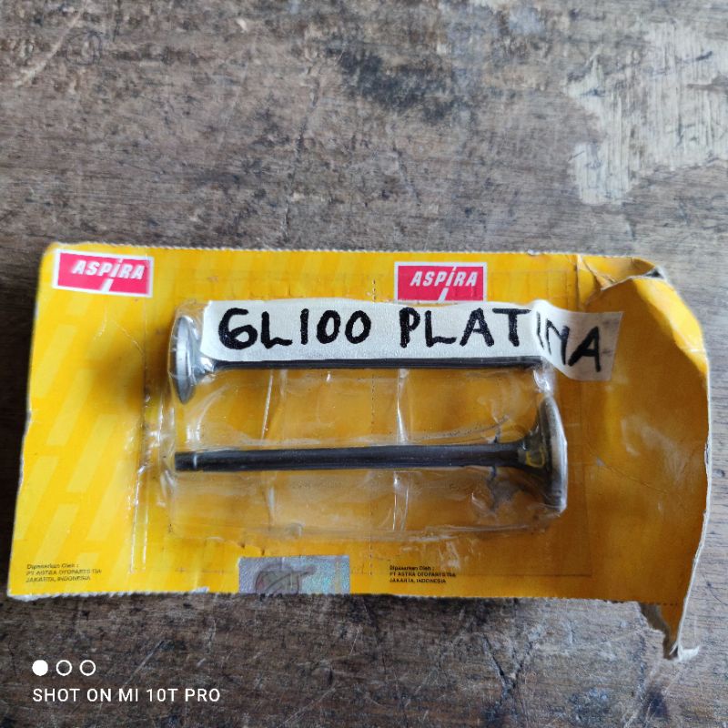 Klep Set Honda GL100 GL Max Platina Original Honda Aspira