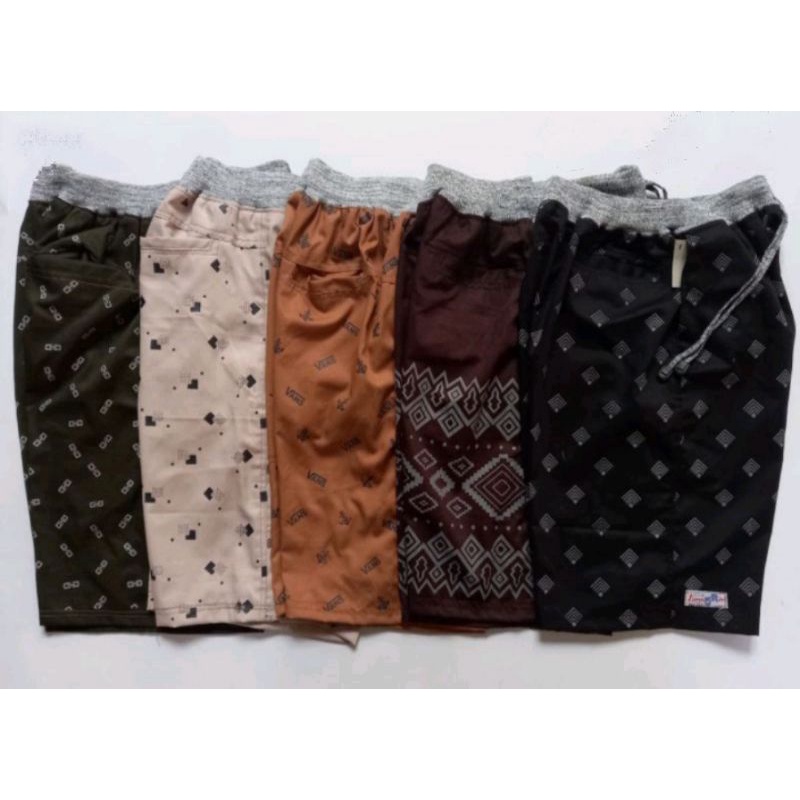 Celana Pendek Pria Surfing Remaja Kolor Motif Printing
