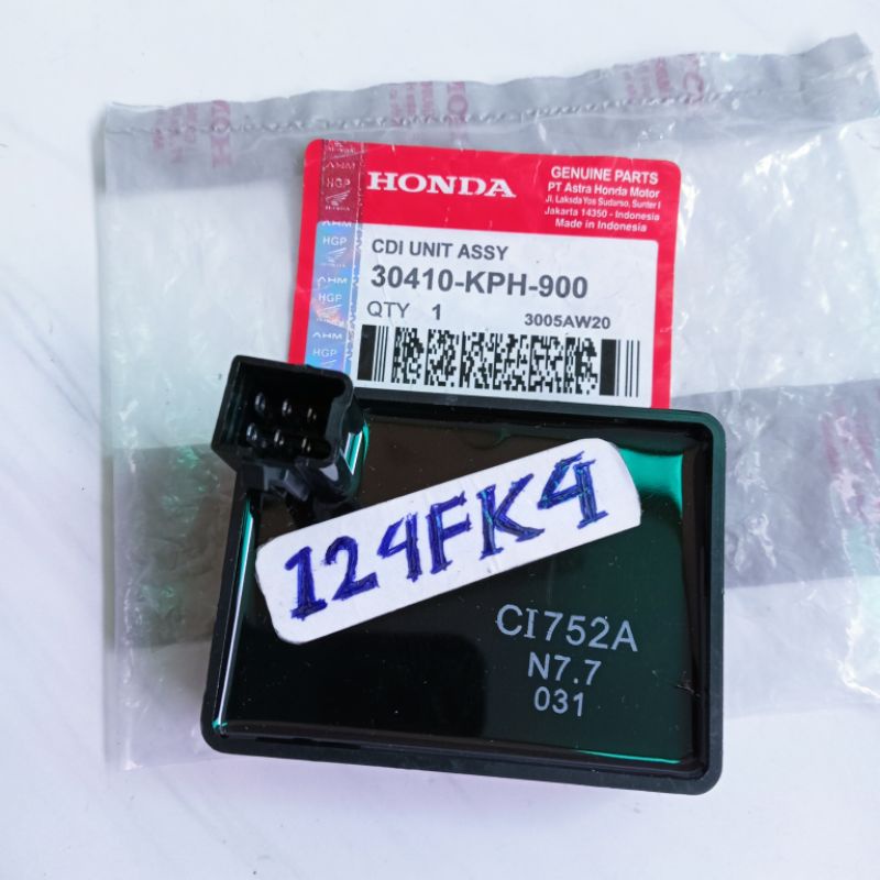 CDI HONDA KHARISMA SUPRA X 125 OLD KPH