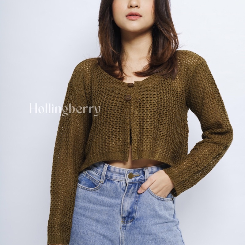 Hollingberry - Rael Knit Outer Crop Net