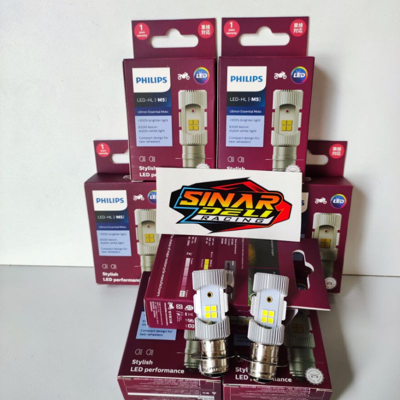 PHILIPS LED M5 DC 6500K 1kaki ( wajib arus DC)