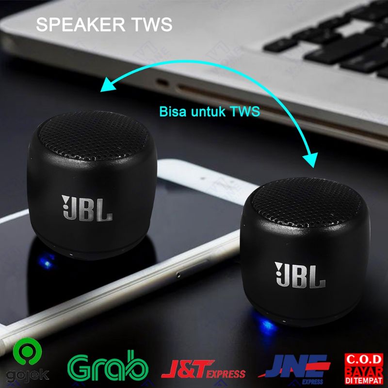 Speaker Mini JBL Bluetooth M1, Mini Speaker, Speaker JBL Speaker Wireless Portable Bluetooth