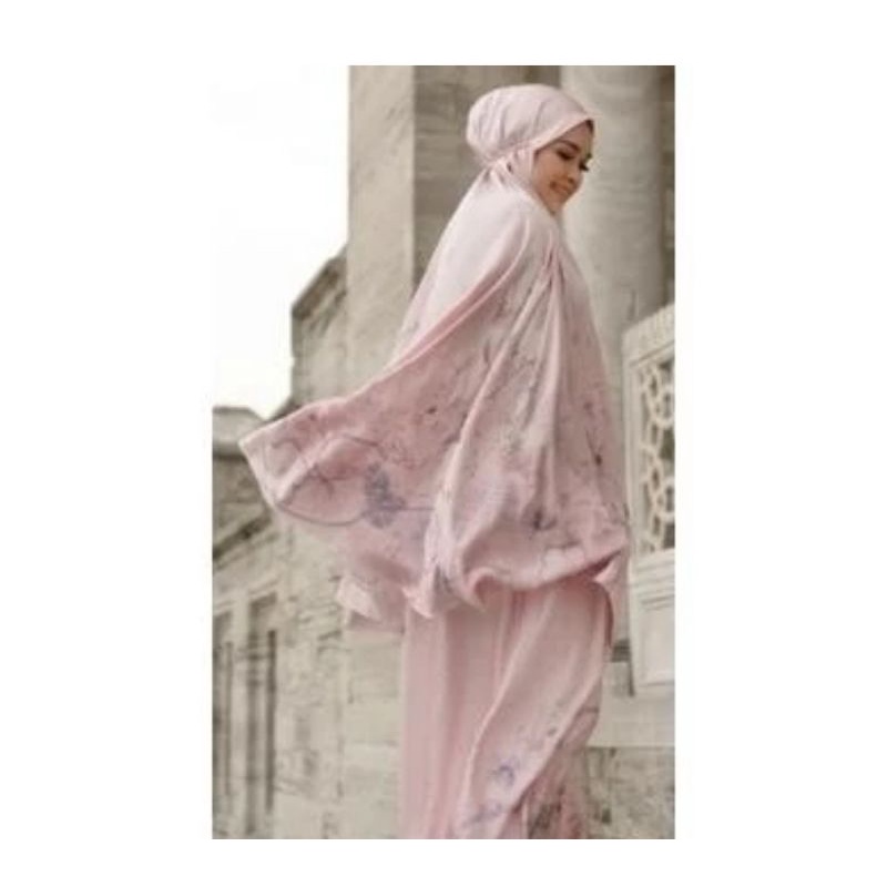sofya prayer robe buttonscarves pink salt
