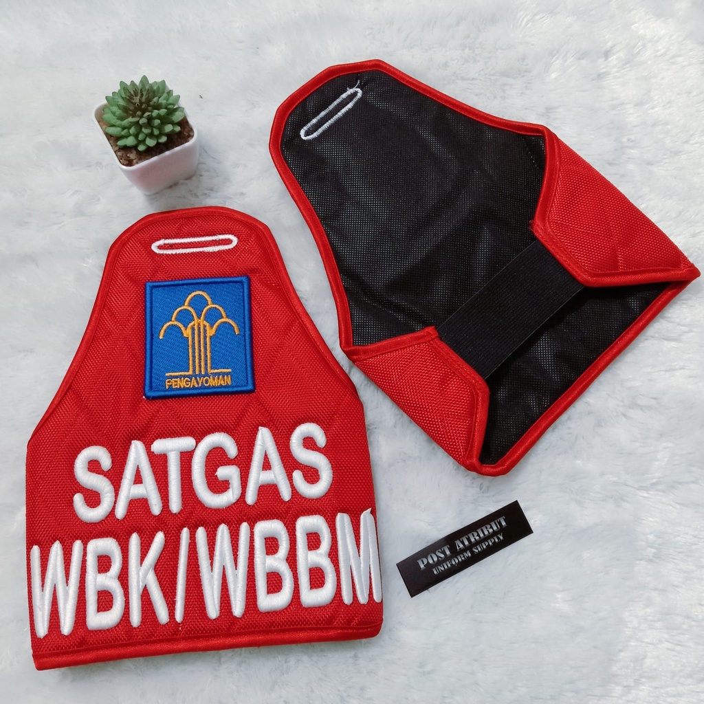 Hand Badge Satgas WBK WBBM / Penguatan WBK WBBM / Bikin Handbadge Custom