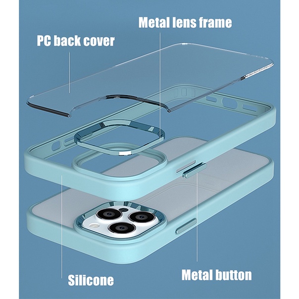 FA Soft Case Silicone Transparan Iphone 14 14PRO 14PROMAX PRO MAX PROMAX steelhybrid Full range cover silikon