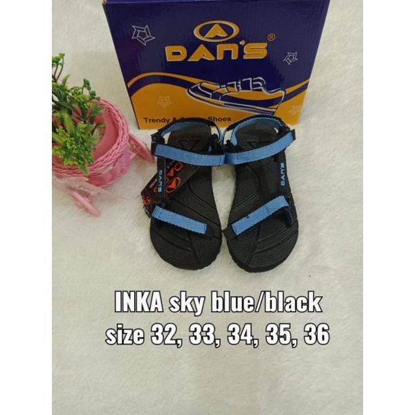 dans sandal gunung anak