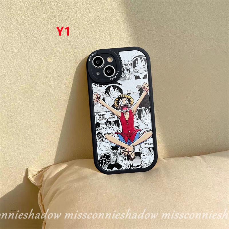 Soft Case TPU Motif Anime One Piece Untuk Redmi 9 10 9T 9A 10A 10C 9C NFC Mi 12 11 11Lite 12X Redmi Note 10 9 8 9s 9Pro 8Pro 11 10s 11Pro Max Plus 10s Cover Penutup Mesin Cuci