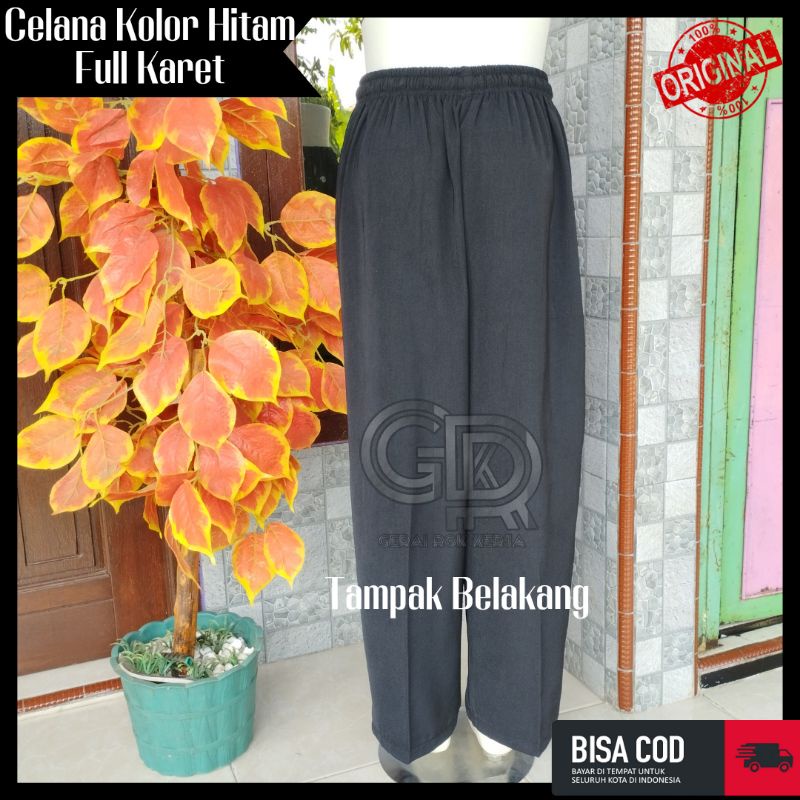 Celana Karet Celana Meteran Celana Panjang Kulot Celana Hitam Wanita Karet Karet Kolor Celana Karet Cewek Sirwal Jumbo Celana Karet Wanita Hitam Panjang Kekinian Celana Panjang Wanita Celana Bahan Stelan Tunik Celana Panjang Pakaian Silat Wanita Karet