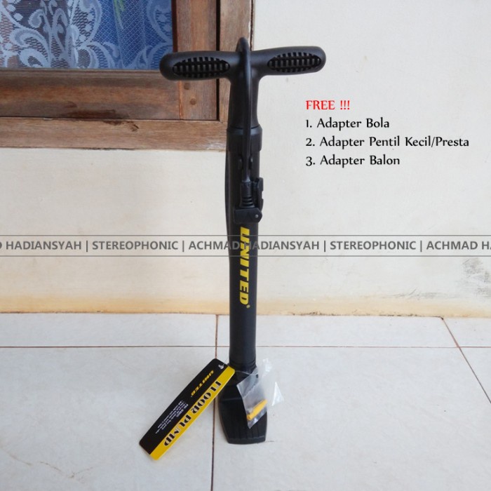Pompa Sepeda United Pm8800 Floor Pump United Pm-8800 Pompa Lantai